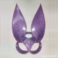 BUNNY MASK PURPLE-GLITTER